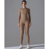 Бесшовный женский фитнес костюм Long sleeve top + Leggings model 67 (Tropico)